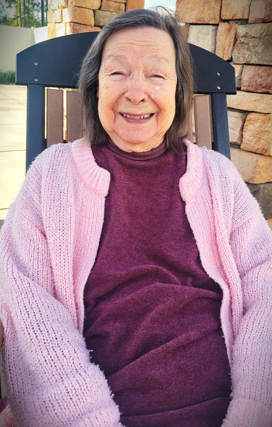 Grace Reese, Resident of the Month, October 2024 | Spring Park Travelers Rest