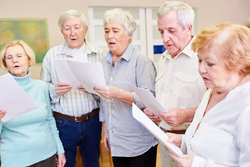 Join Our Joyful Senior Community Singing Group!