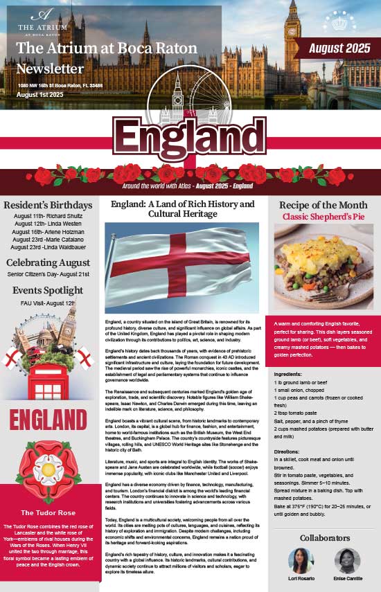 August 2025 Newsletter