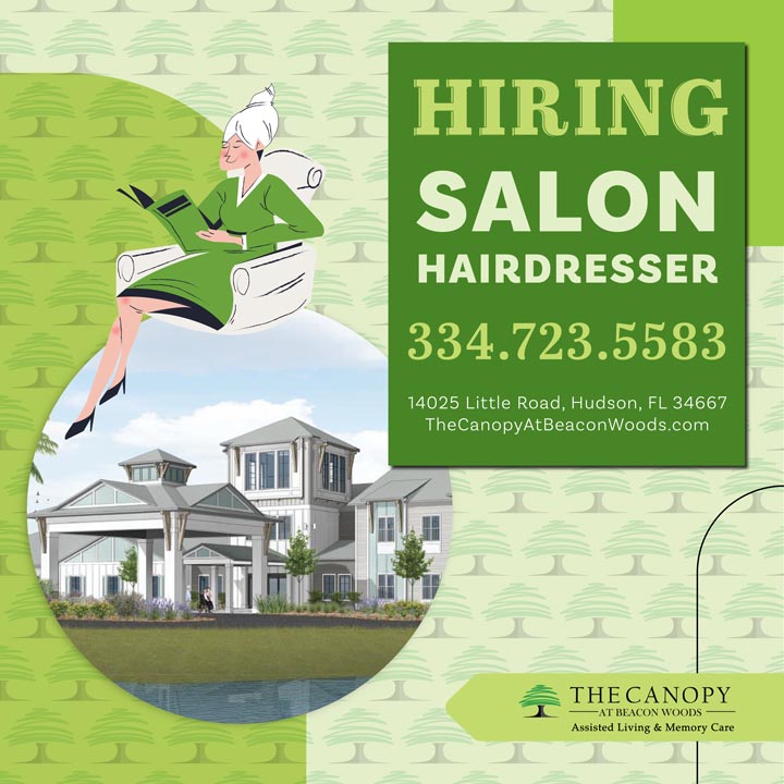 Hiring Salon Hairdresser | The Canopy at Beacon Woods