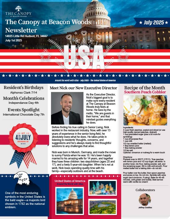 July 2025 Newsletter