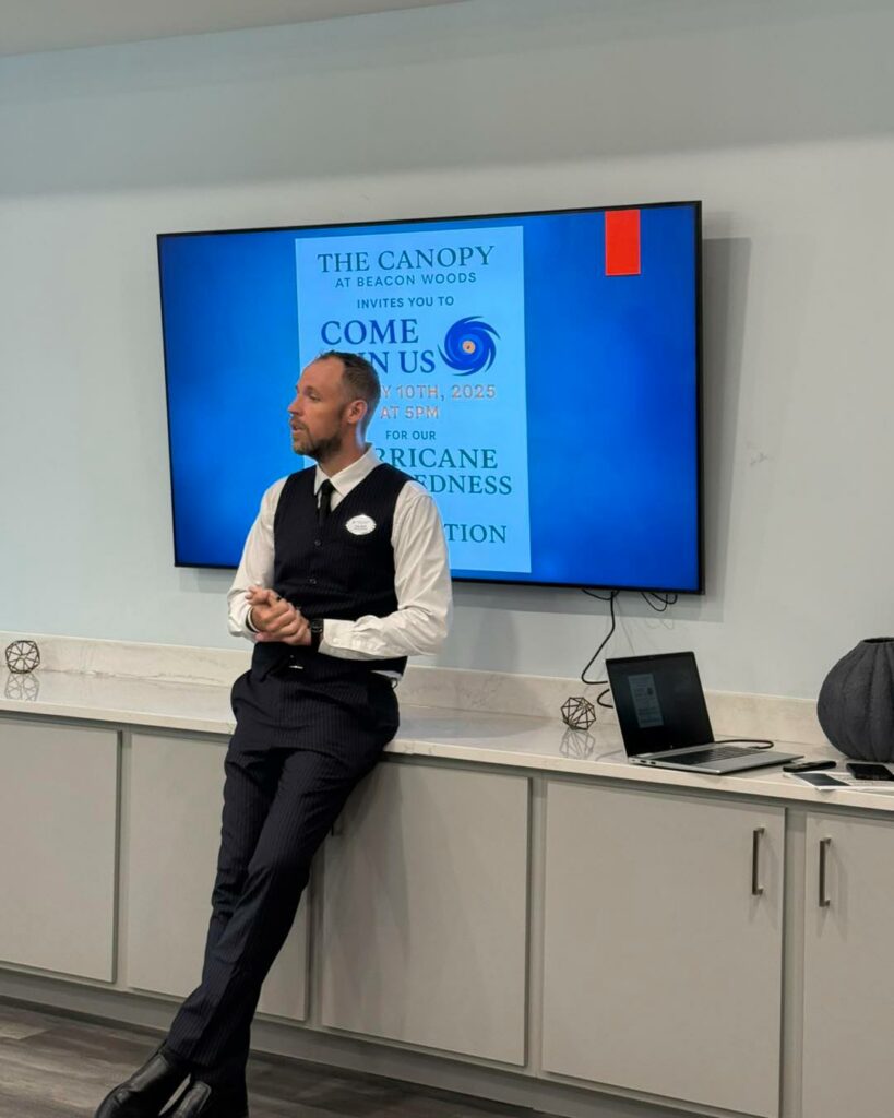 Hurricane preparedness meeting