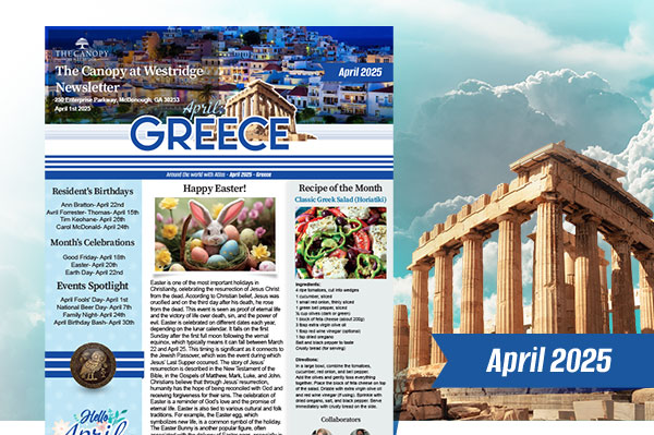 April 2025 Newsletter