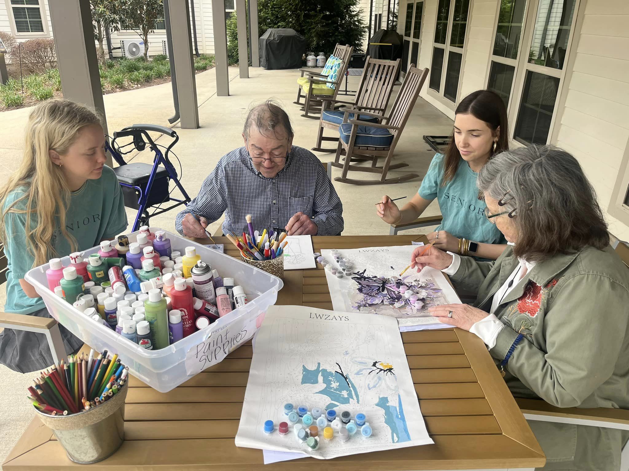 Assisted Living Painting, The Goldton at Adelaide 