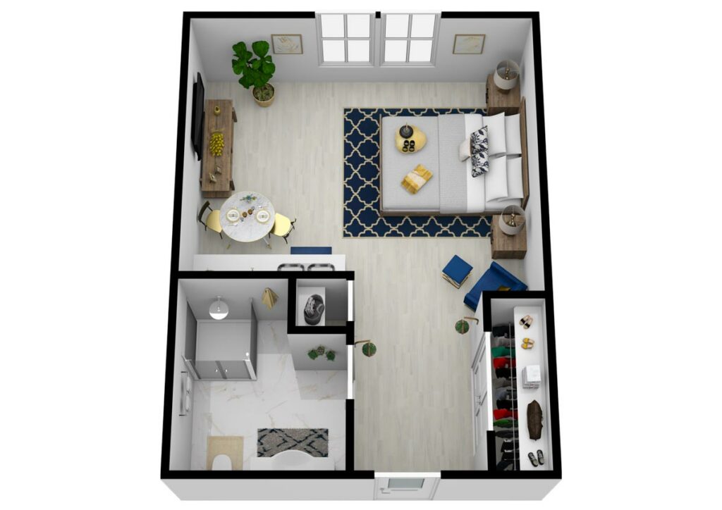 Studio Floor Plans The Goldton At Athens