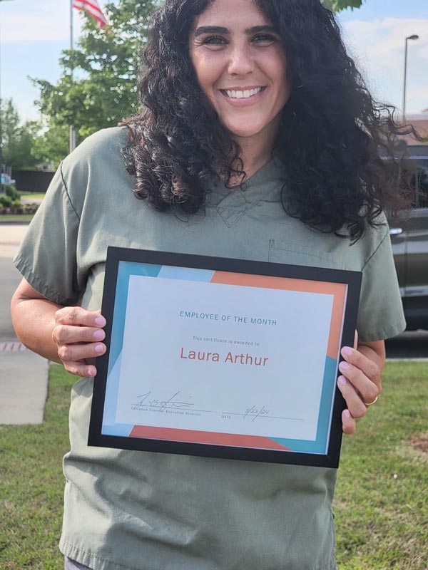 Lara Arthur, Associate of the Month, June 2024 | The Goldton at Athens
