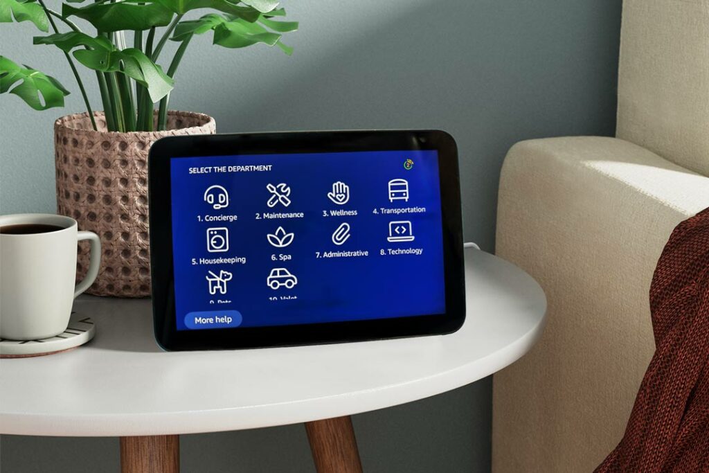 Alexa Services table