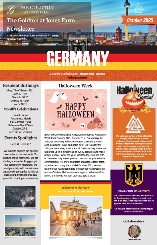 October 2025 Newsletter