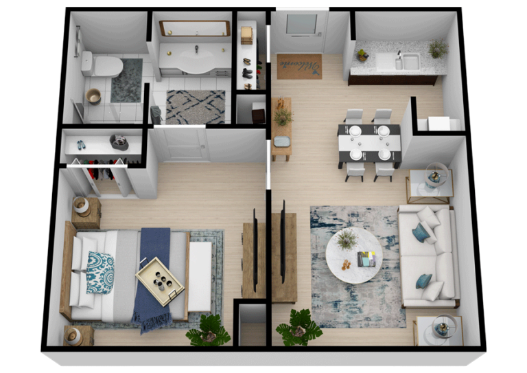 The Goldton at Southaven | One Bedroom One Bathroom
