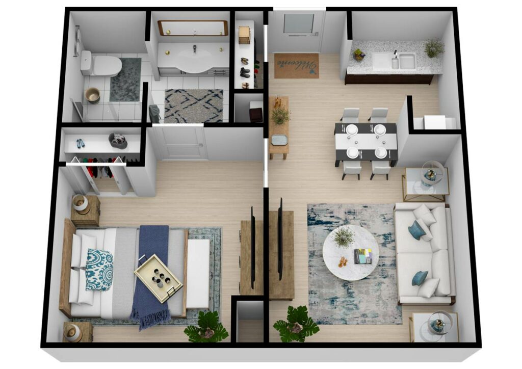 The Goldton at Southaven | One Bedroom One Bathroom