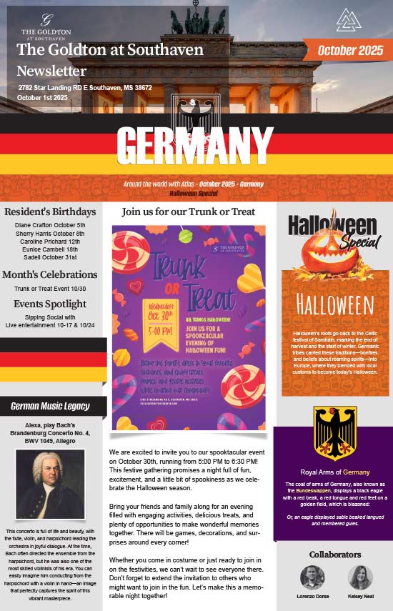 October 2025 Newsletter