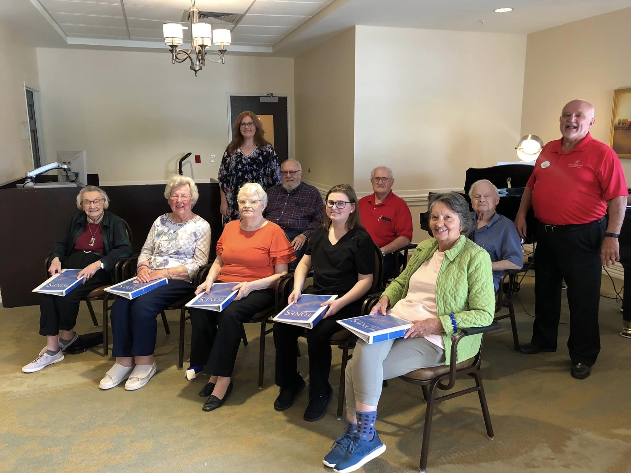 assisted living activities, the goldton at sprin hill