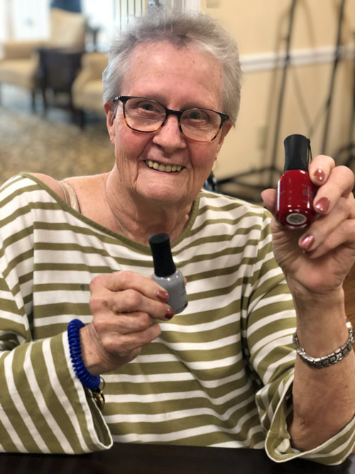 Nancy Workman, Resident of the Month October 2023 | The Goldton at Spring Hill