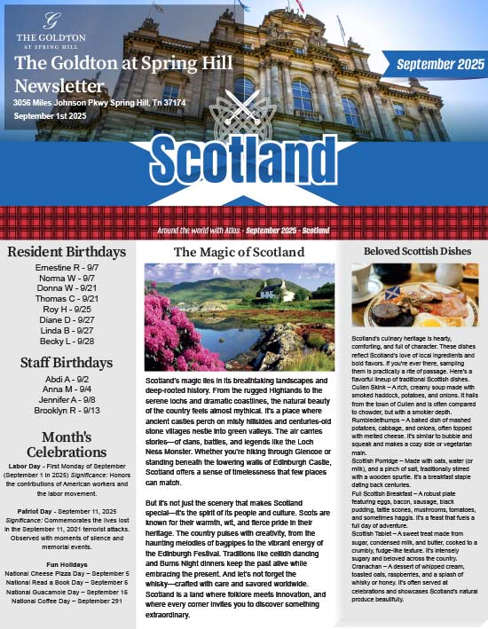 September 2025 Newsletter