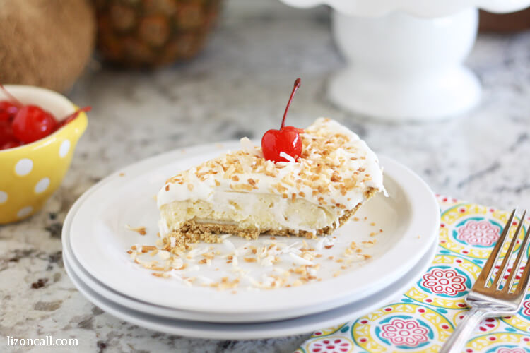 No Bake Hawaiian Cheesecake