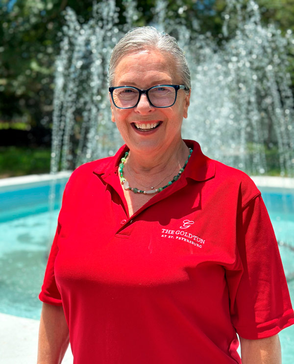 Judy Wood, Associate of the Month, August 2024 | The Goldton at St. Petersburg