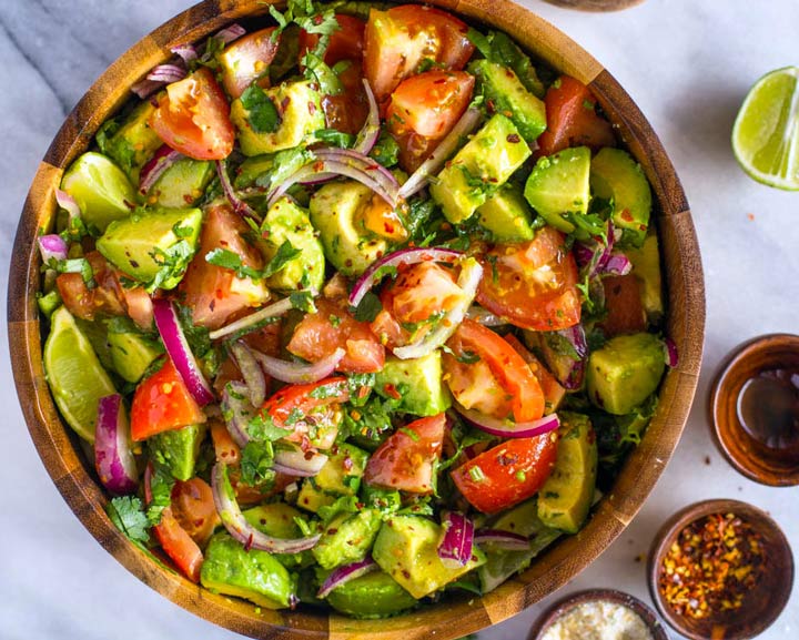 Tomato Avocado Salad