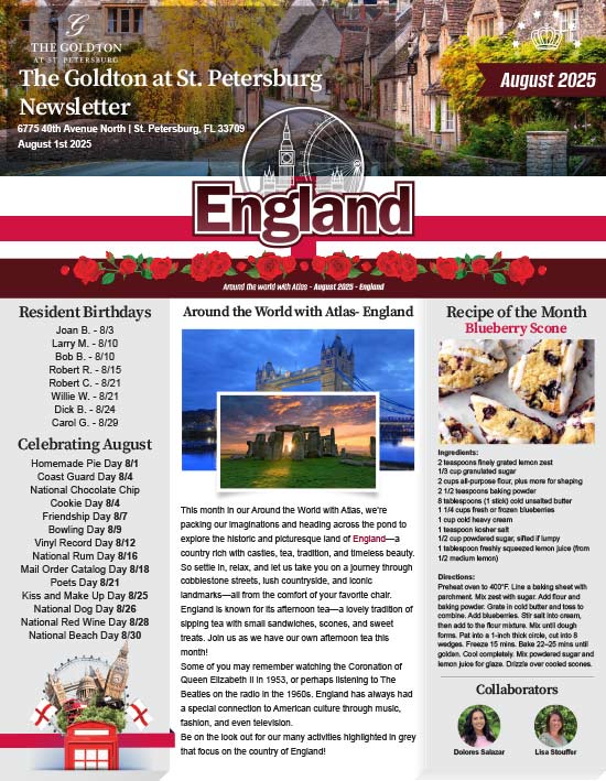 August 2025 Newsletter