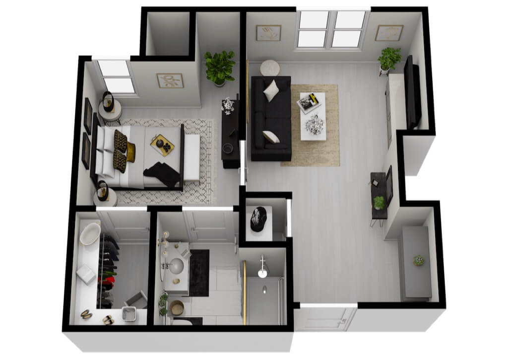 The Goldton at Venice | One bedroom, Independent Living