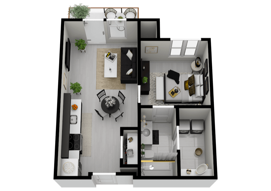 Independent Living Floor Plan | The Goldton at Venice