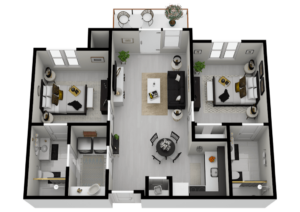 The Goldton at Venice | Two Bedroom, Independent Living