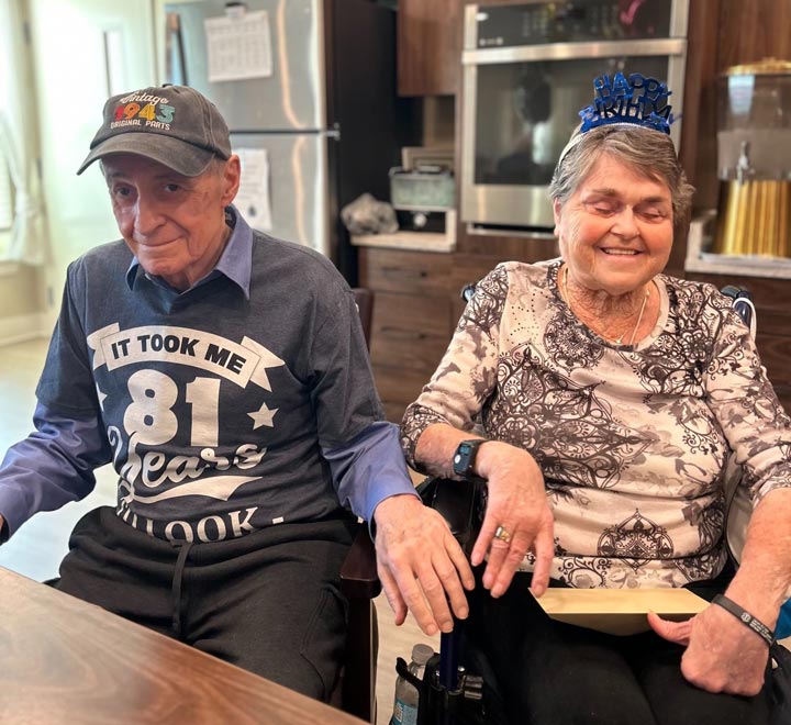 Bill and Janet Evison, Resident of the Month, September 2024 | The Goldton ay Venice