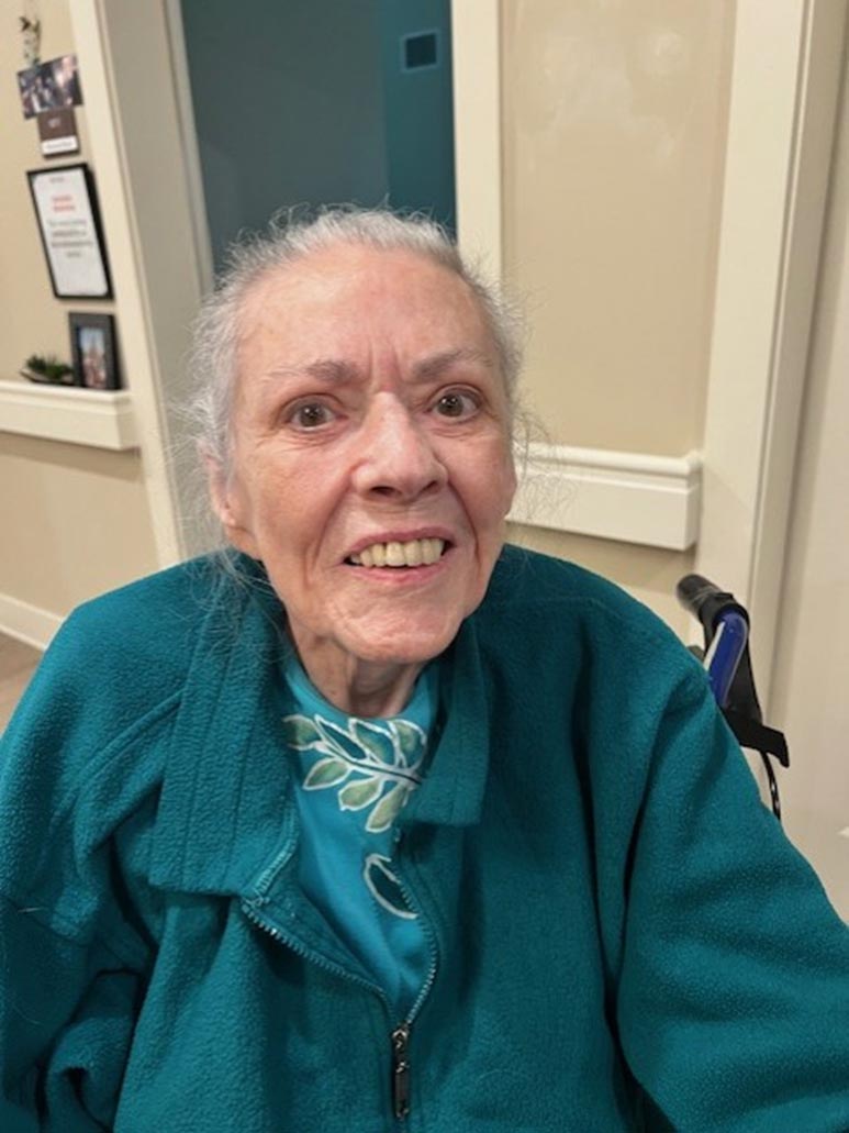 Sharlene Breck, Resident of the Month