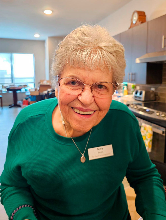 Mary Pepin Resident of the Month