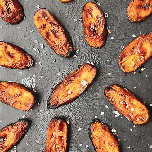 Oven- Baked Sweet Plantains