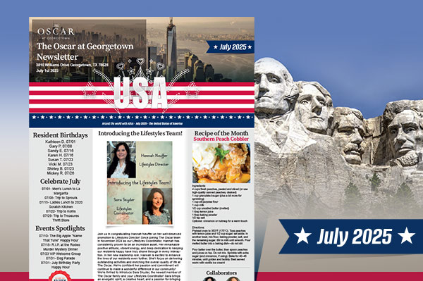 July 2025 Newsletter