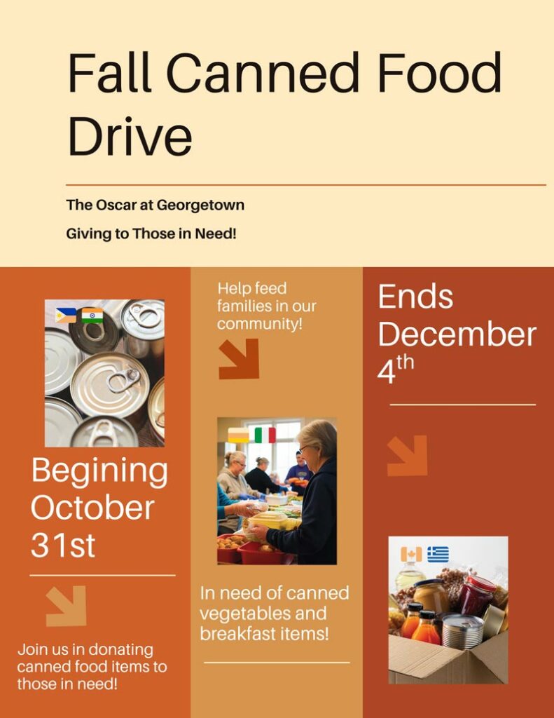 Fall Caned Food Drive