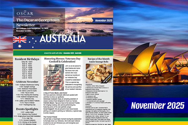 November 2025 Newsletter