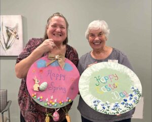 Georgetown Seniors Create Colorful Spring Door Décor Ahead of Easter | The Oscar at Georgetown