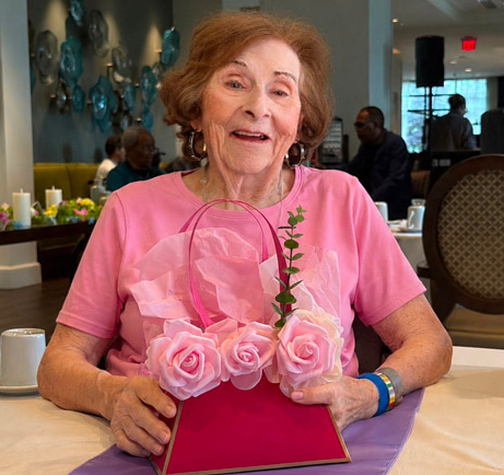 Lady in a Senior Living Community in Bowie