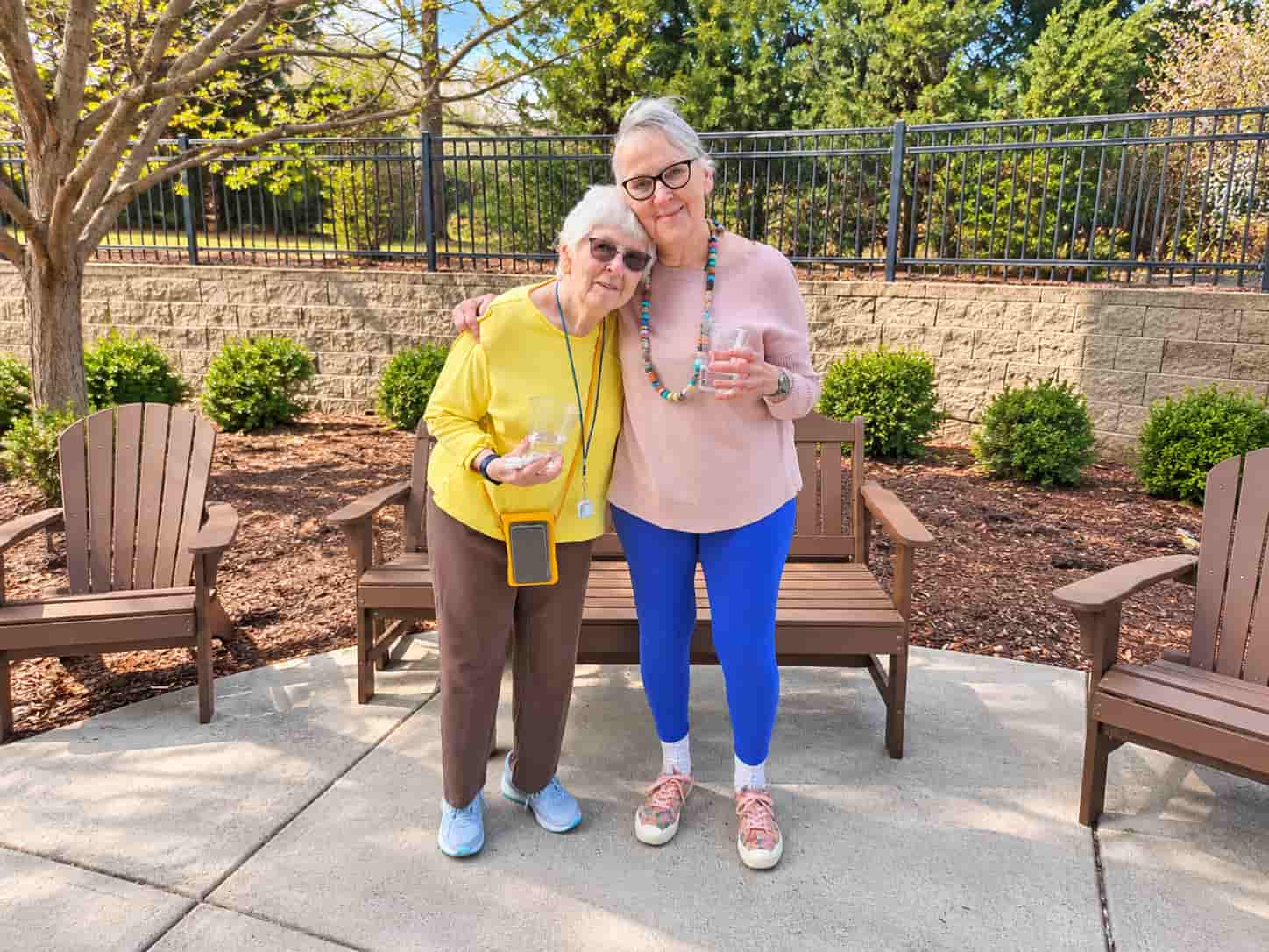 Older adult resident enjoying daily life at Tribute at The Glen senior living community in Woodbridge, VA.
