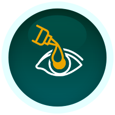 Administration of eye drops
