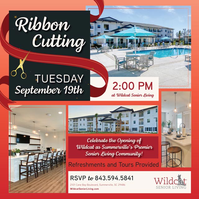 Ribbon Cutting, Tuesday September 19th | Wildcat Senior Living