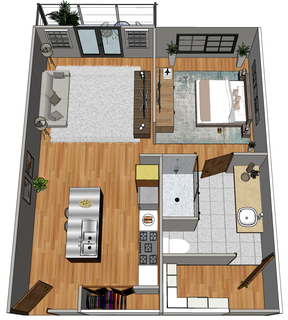 Independent Living Floor Plan | Wildcat Senior Living