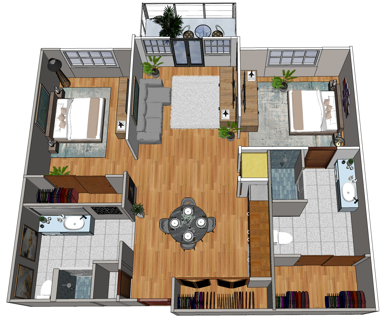Independent Living Floor Plan | Wildcat Senior Living