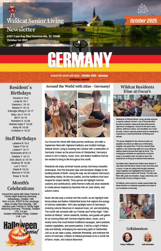 October 2025 Newsletter