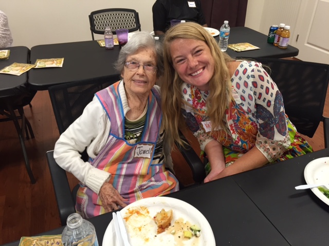 Madison Heights Evans | Lifestyle Director Kelly with Resident