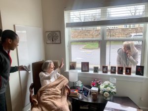 Legacy Reserve Fritz Farm | Resident Waving Happy Birthday