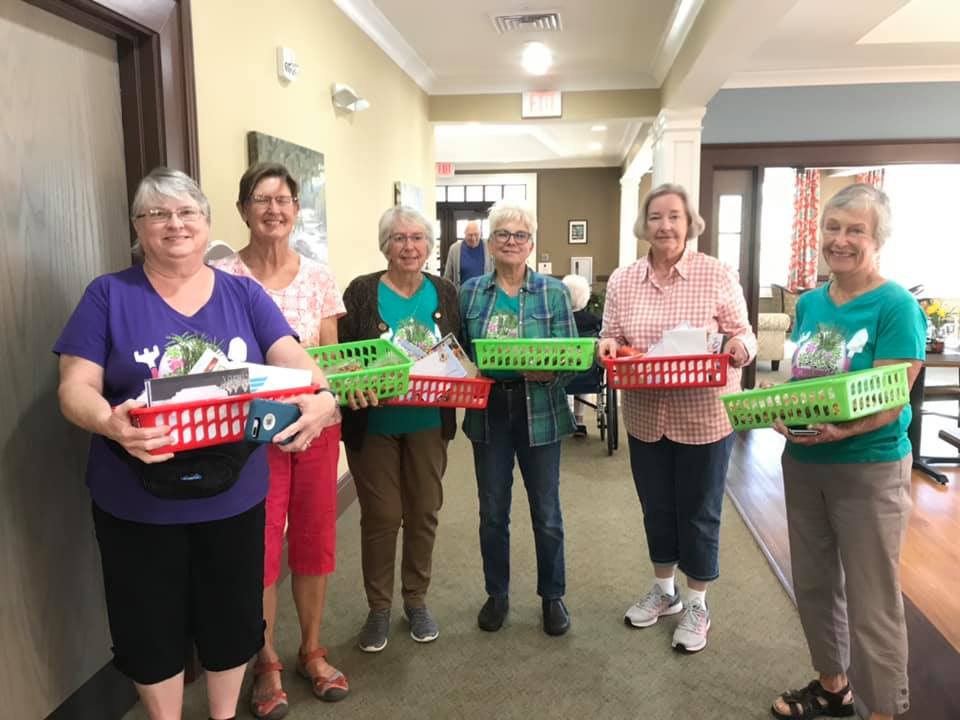 Atlas Senior Living | Female Senior Residents Gardening Club