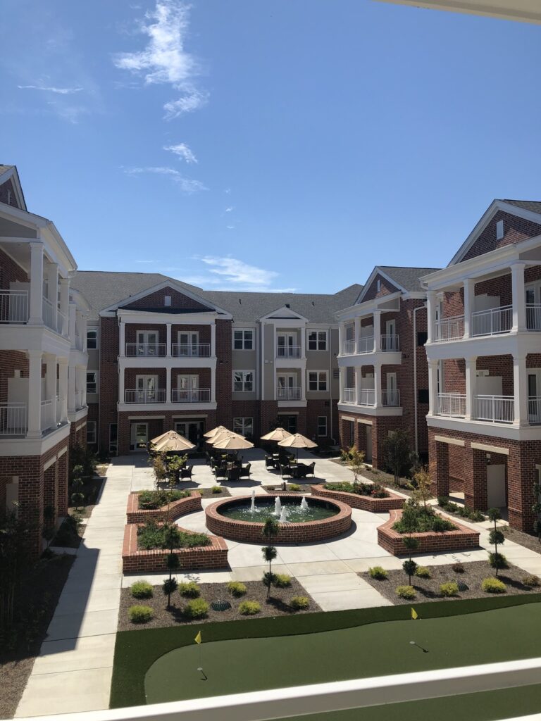 Legacy Reserve Old Town | Exterior courtyard