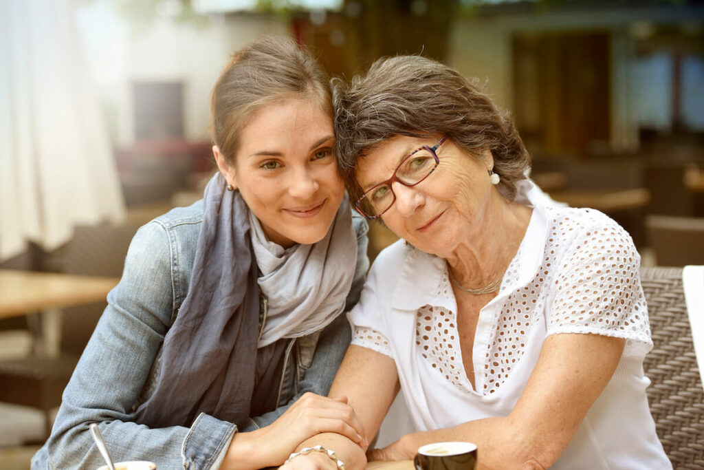 Atlas Senior Living | Mother & Daughter Smiling For A Photo