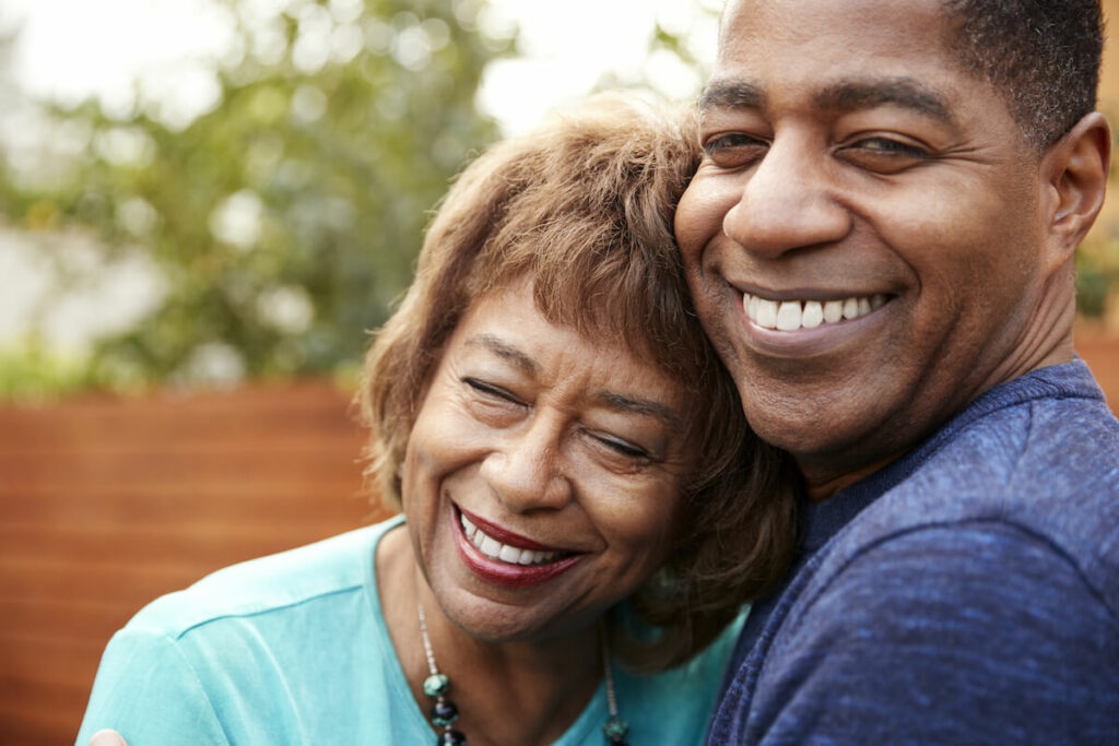 Atlas Senior Living | Mother & Son Smiling