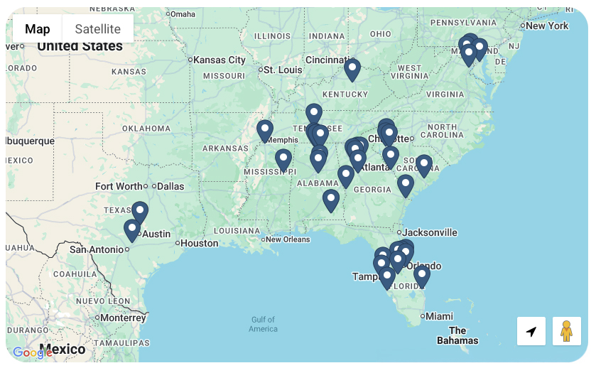 Atlas Communities Map